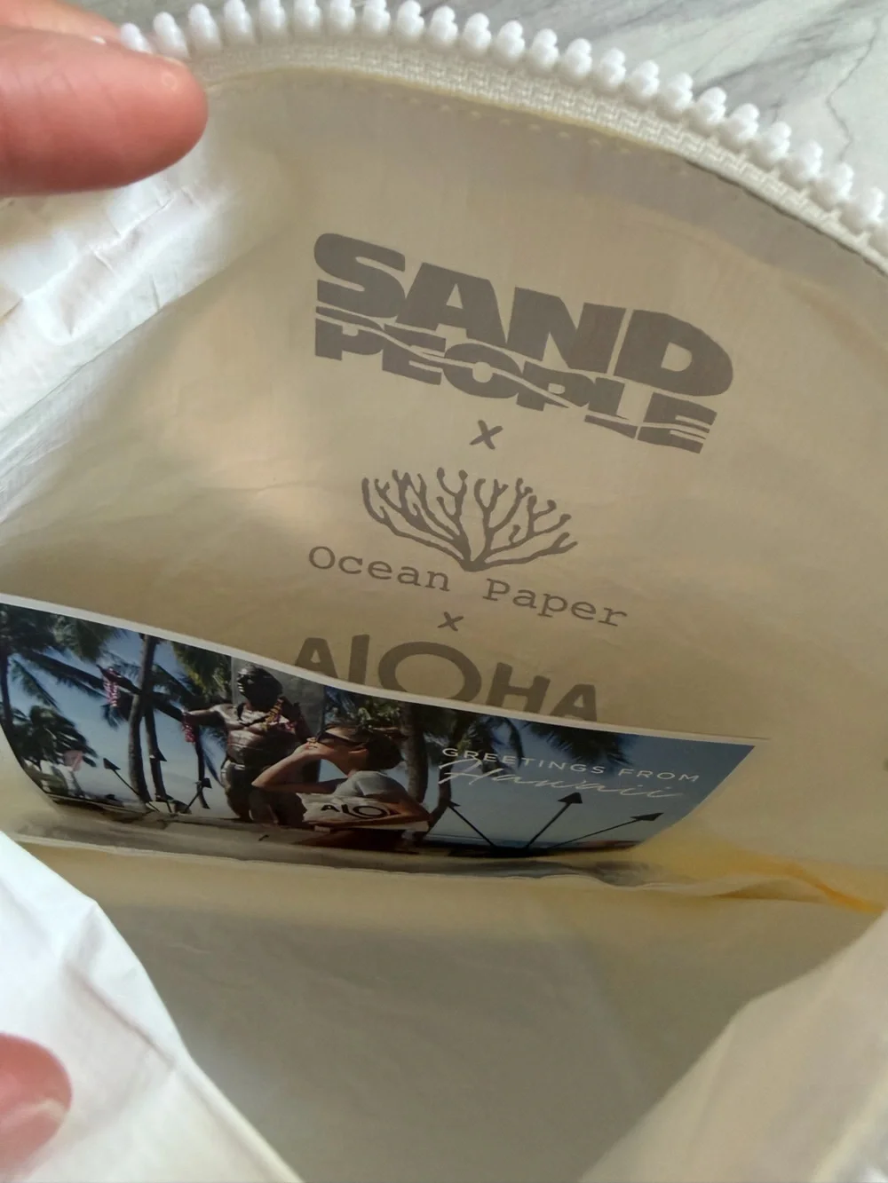 Aloha collection small pouch. Sand people collab